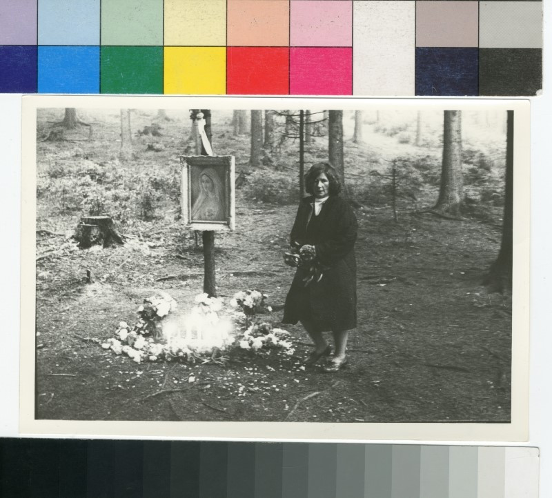 Josef Koudelka - V lese, svatý obraz, žena