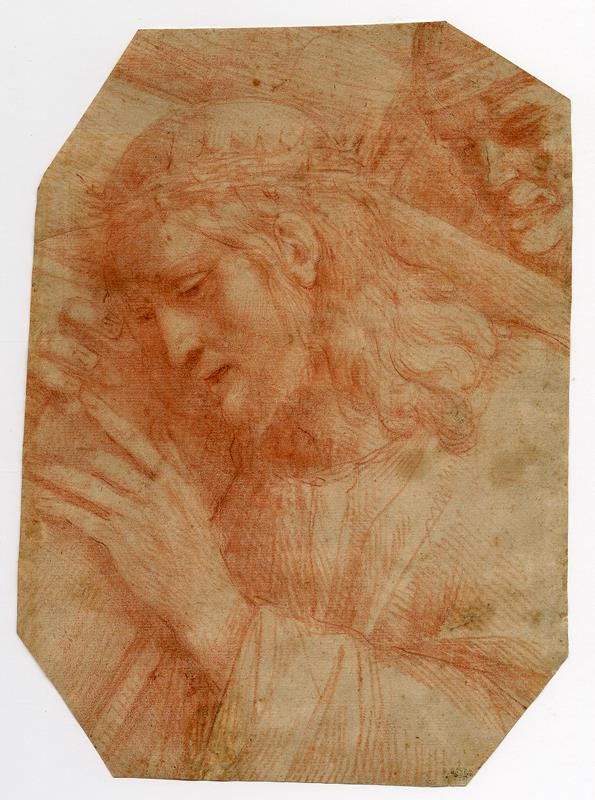 neznámý malíř lombardský (?) - Kristus nesoucí kříž