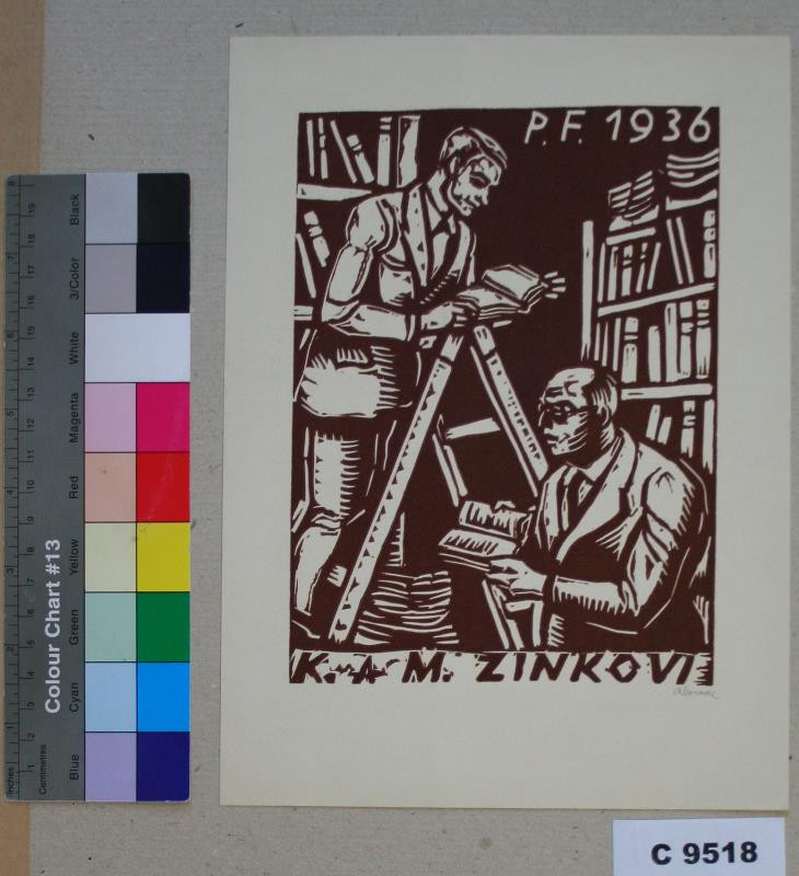 Alois Moravec - P. F. 1936 K. a M. Zinkovi