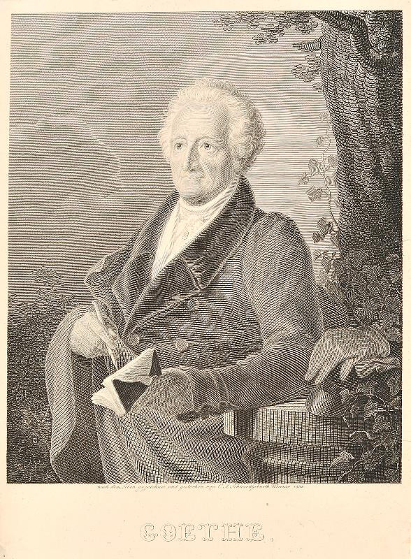 Carl August Schwerdgeburth - Goethe