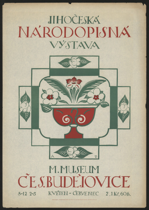 signatura AT - Jihočeská národopisná výstava. Museum České Budějovice 8.12-2.5 (bez r.)