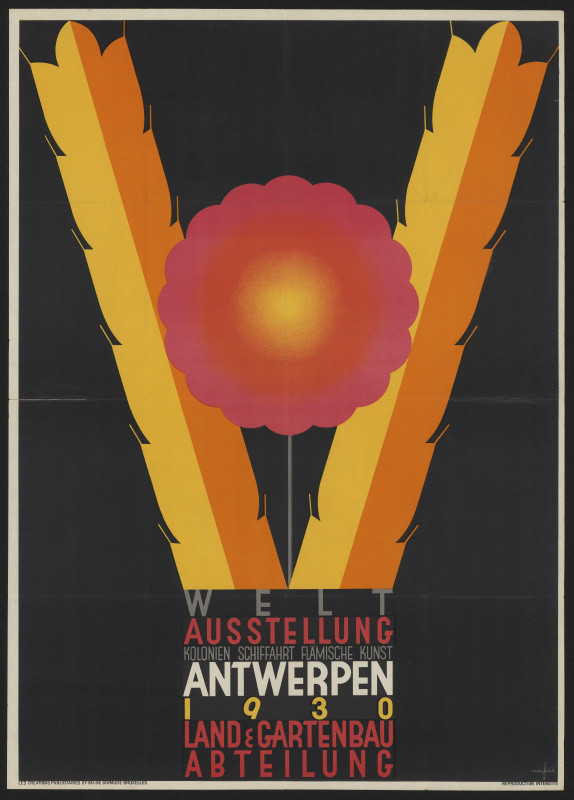 Leo Marfurt - Welt Ausstellung Kolonien Schiffahrt Antwerpen 1930, Land e. Gartenbau Abteilung