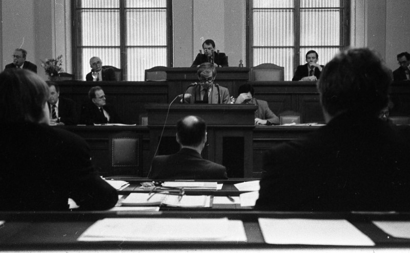 Dagmar Hochová - Debata o plnění vládního prohlášení v České národní radě, 14. 2. 1991