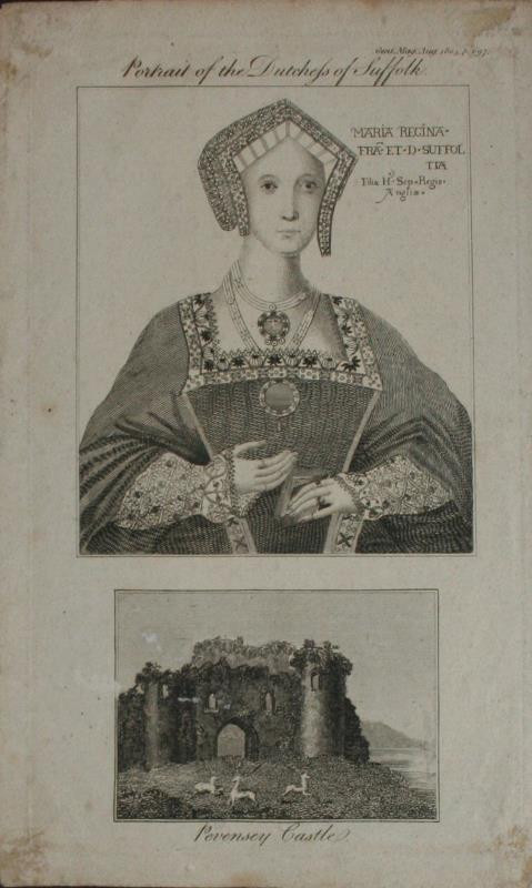 neurčený autor - Portrait of the Dutchess of Suffolk