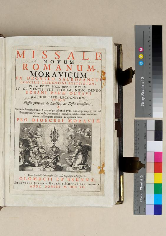neznámý autor, Johann G. Muffat, Philipp Jacob Leidenhoffer - Missale Novum  Romanum-Moravicum