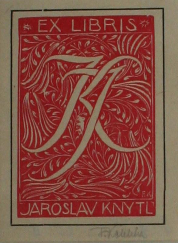 František Kobliha - Ex libris  Jaroslav Knytl