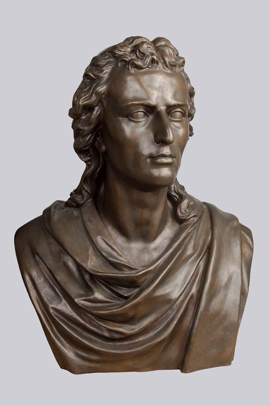 Johann Eduard Tomola - Busta básníka Friedricha Schillera