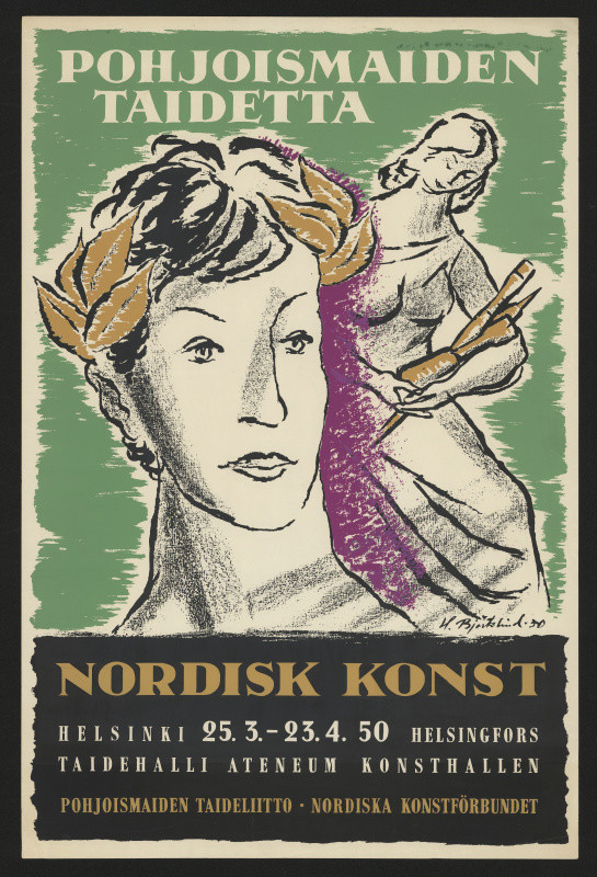 Hans Björklind - skandinávské umění, Nordisk Kunst Helsinky