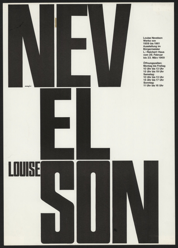 Wolf Magin - Louise Nevelson