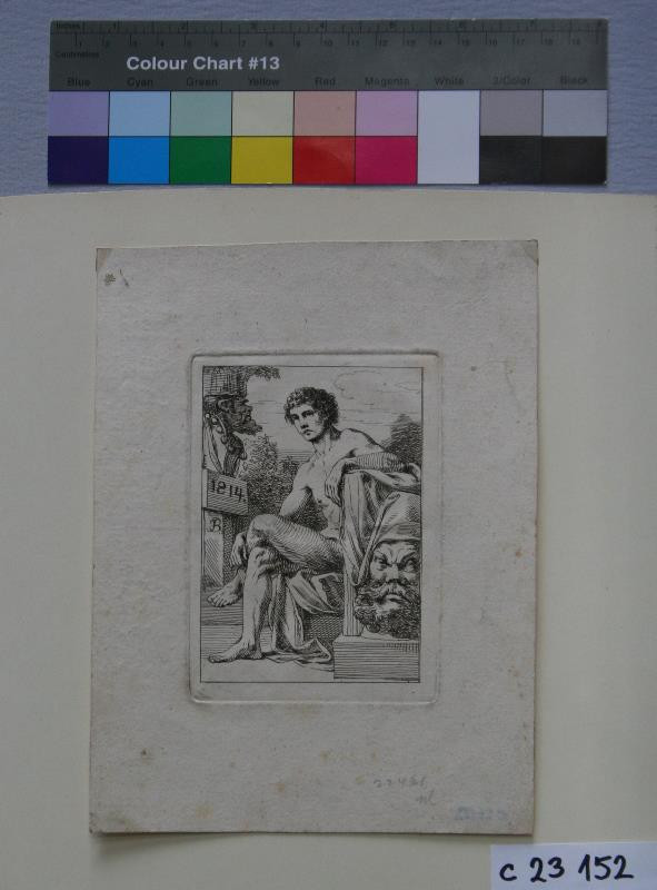 Josef Bergler - Génius umění, 1814