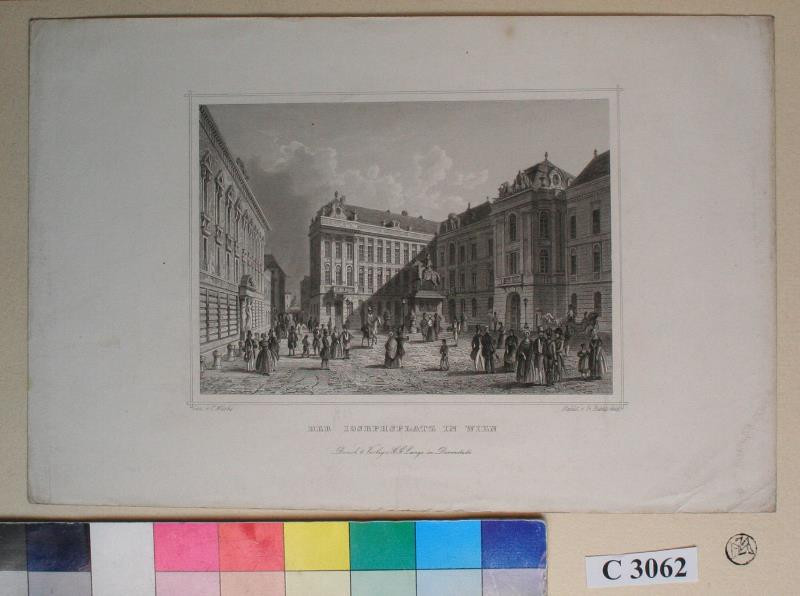Franz Hablitschek - Der  Josephsplatz  in  Wien