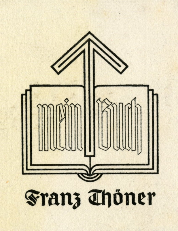 neurčený autor německý - Mein Buch Franz Thöner