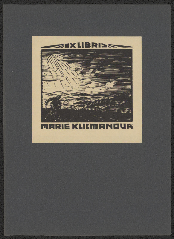 František Horký - Ex libris Marie Klicmanová