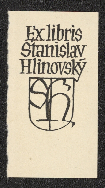 Oldřich Menhart - Ex libris Stanislav Hlinovský