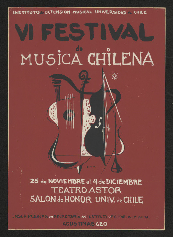Burcharo - VI. Festival de musica Chilena, Teatro Astpr