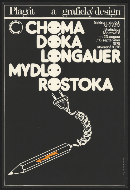Vladislav Rostoka - Plakát a grafický design ´79