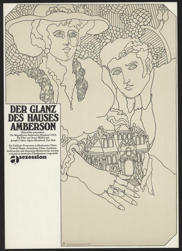 neznámý - Der Glanz des Hauses Amberson, Regie Orson Welles
