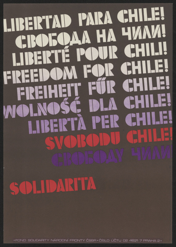 Hanúsek - Libertad para Chile! ... Svobodu Chile! Solidarita, IUS