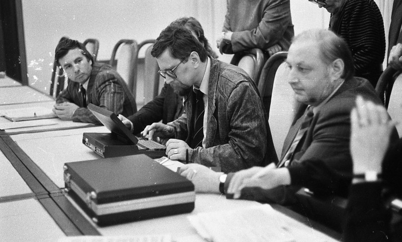 Dagmar Hochová - Jednání poslaneckého klubu Občanské fórum-nezávislí v České národní radě, duben 1991
