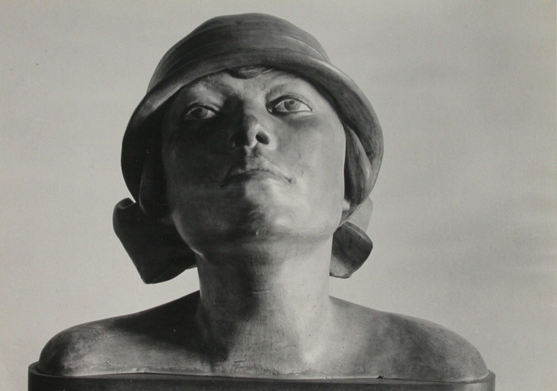 Jan Svoboda - Bez názvu (Milada, Otto Gutfreund), z cyklu Pojednání o plastice / Untitled, from the Essays on Sculpture cycle
