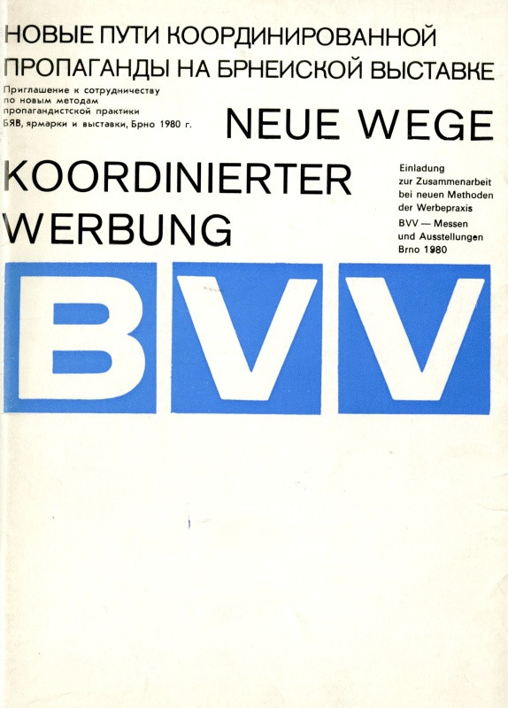 Jan Rajlich st. - Neue Wege Koordinierter Werbung BVV 1980