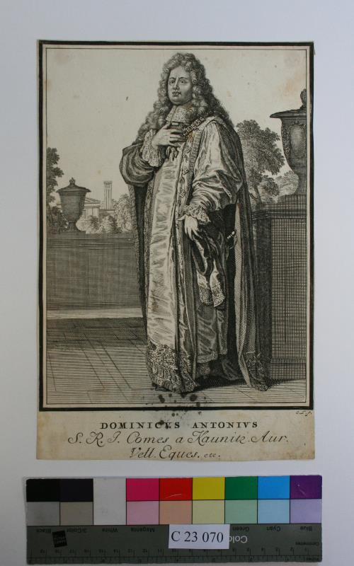 Caspar Luyken - Dominicus  Antonius  S.  RJ.  Comes  a  Kaunitz