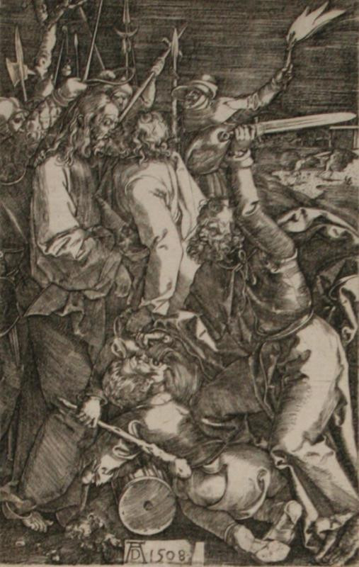 Albrecht Dürer - Kristus zajat