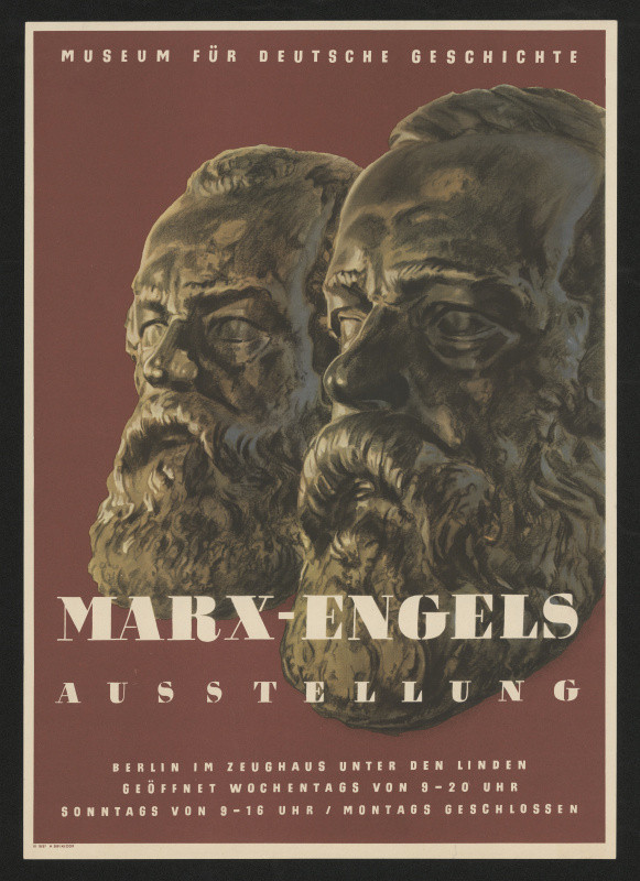 neznámý - Marx - Engels, Berlín, Museum für deutsche Geschichte