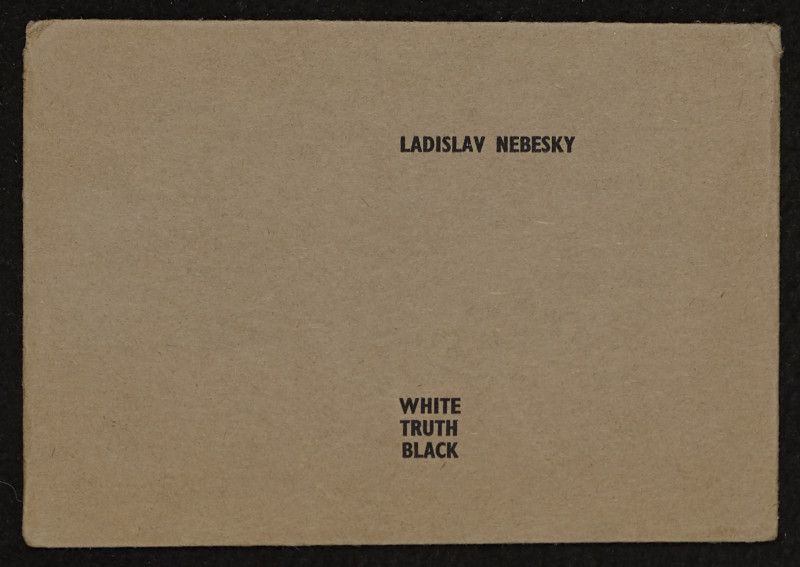 Ladislav Nebeský - White Truth Black