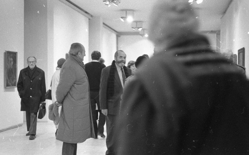 Dagmar Hochová - Slavnostní zahájení výstav Milena Jesenská a Umění doby Franze Kafky v Mánesu, 8. 2. 1991