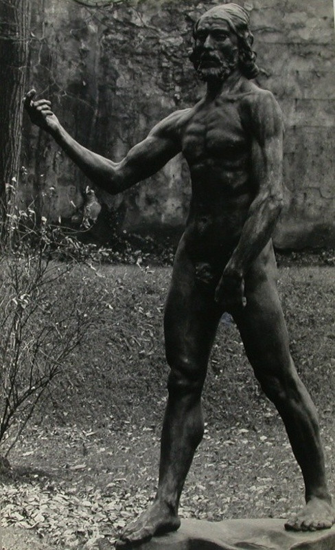 Jan Svoboda - Bez názvu (Jan Křititel, Auguste Rodin), z cyklu Pojednání o plastice / Untitled, from the Essays on Sculpture cycle