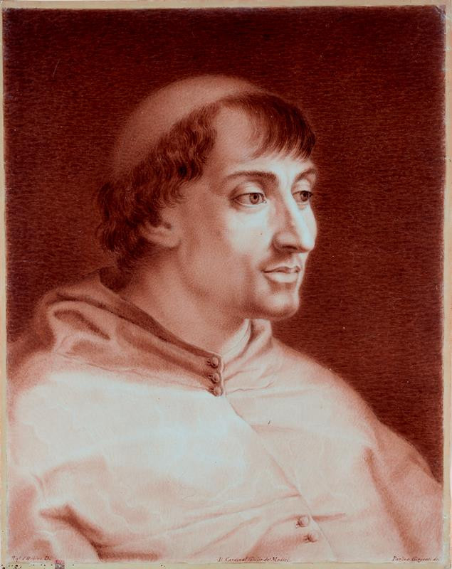 Paolino Girgenti - podle Raffaela - Poprsí kardinála Julia Medici