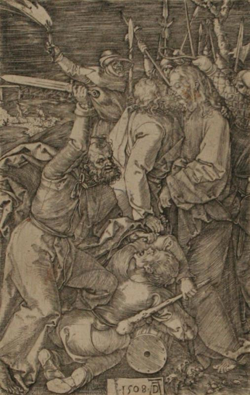 Albrecht Dürer - Kristus zajat