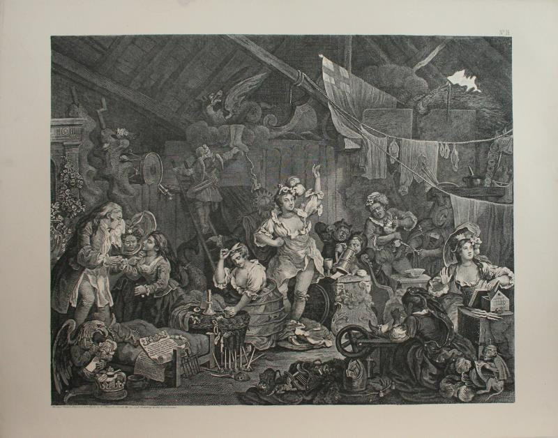 William Hogarth - Die Werke