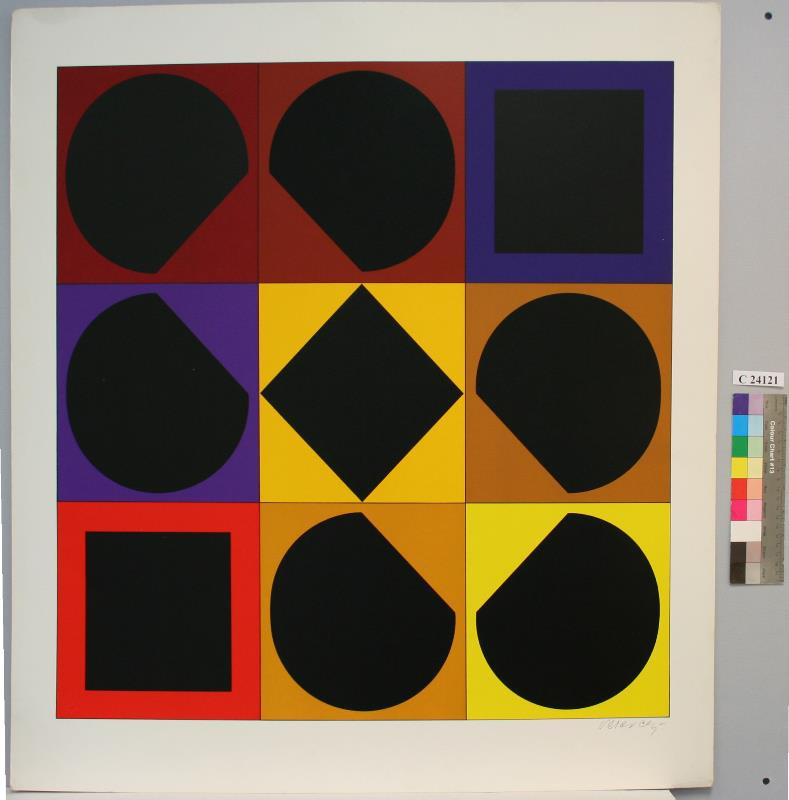 Viktor Vasarely - bez názvu