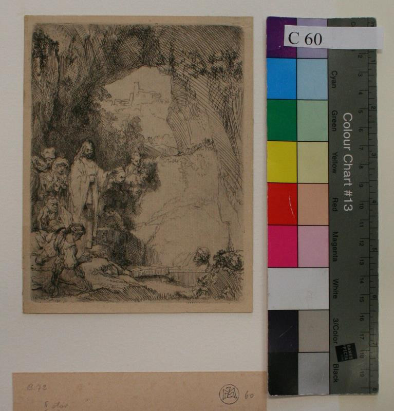 Rembrandt van Rijn - Malé vzkříšení Lazara