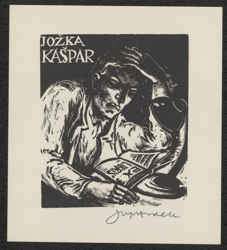 Josef Hodek - Ex libris Jožka Kašpar