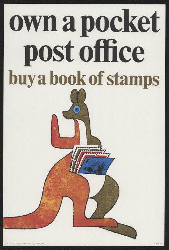 neznámý - Own  A Pocket Post Office, Buy A Book  Of Stamps