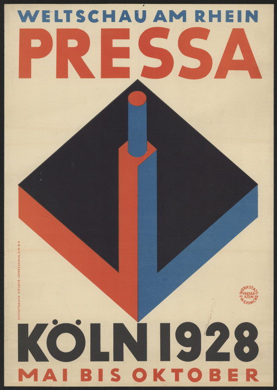 Fritz Helmut Ehmcke - Pressa Köln 1928