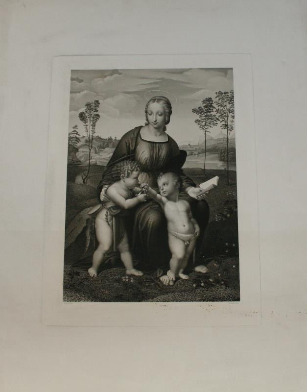 Carl Frombeck - Panna Maria s Ježížkem a sv. Janem