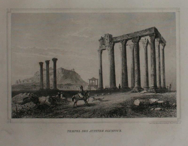 F. Zahn - Tempel des Jupiter Olympius
