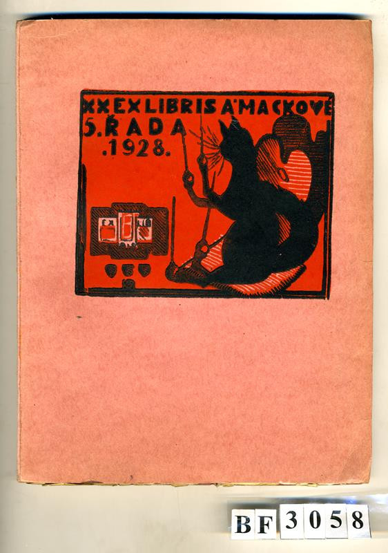 Anna Macková - XX Exlibris A. Mackové 5. řada 1928