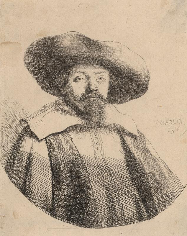 Rembrandt van Rijn - Samuel Manasse ben Israel