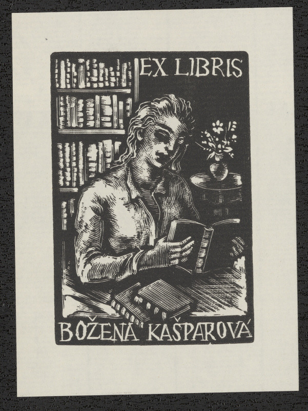 Josef Hodek - Ex libris Božena Kašparová