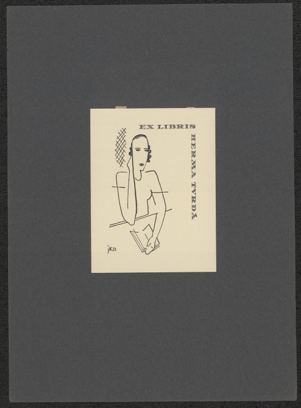 Josef Kotík - Exlibris Herma Tvrdá