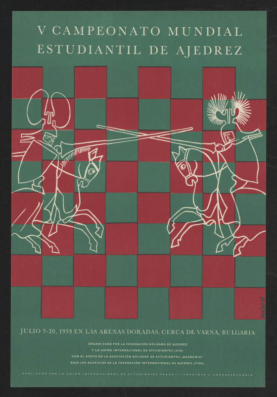 J. Michálek - U Campeonato mundial estudiantil de ajedres