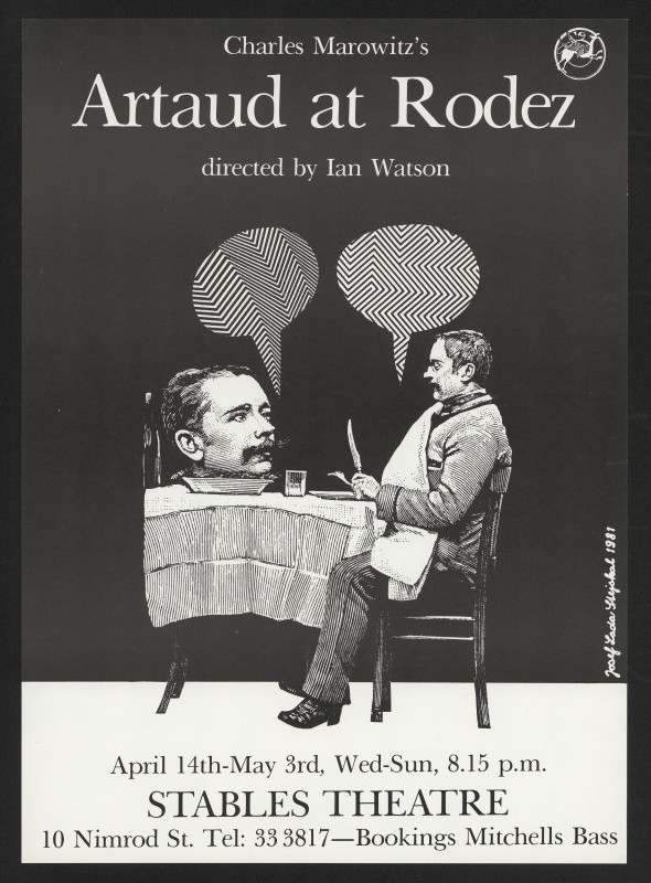 Josef Stejskal - Ch. Marowitz´s: Artaud at Rodez