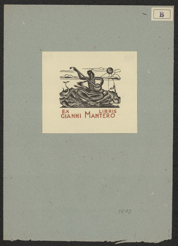 Armando Baldinelli - Exlibris Gianni Mantero