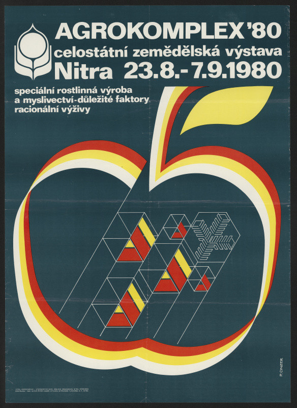 Peter Cinzer - Agrokomplex´80, Celostátní zemědělská výstava Nitra 1980