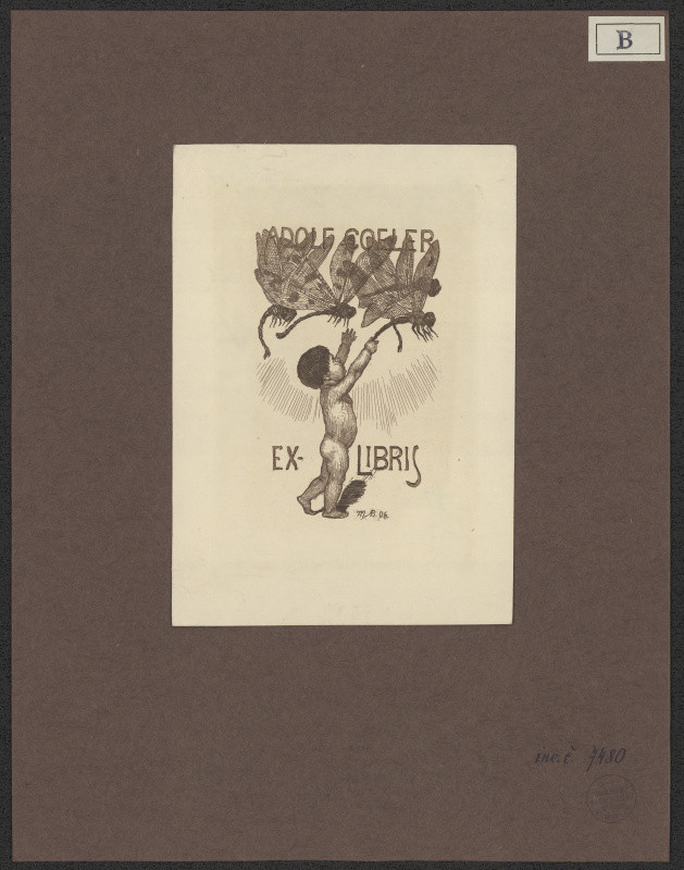 Max Bernuth - Ex libris Adolf Coeler